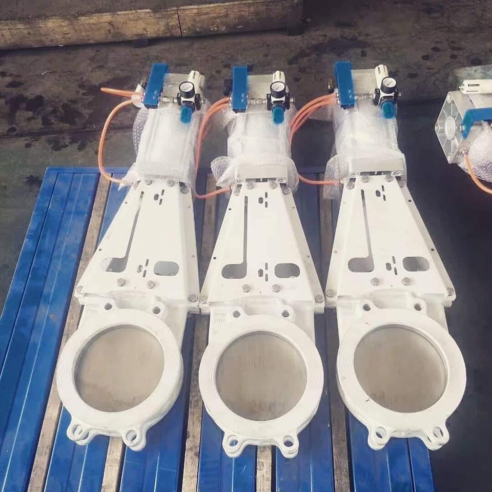Pneumatic Actuated Knife Gate Valve